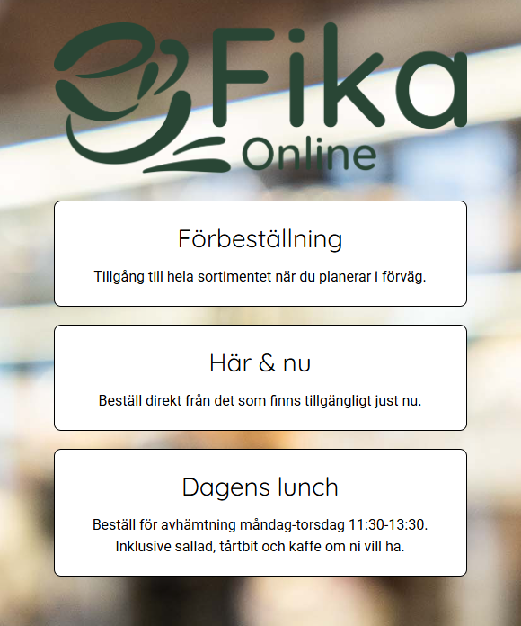 Fika Online - Beställ frukost, lunch och fika för företag och privatpersoner i Helsingborg